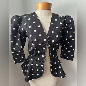 Carole Shonfeld peplum jacket
